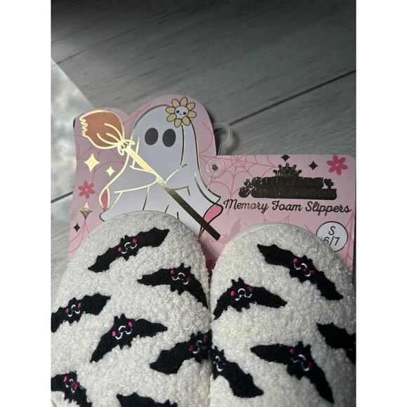Slippers Slippers Halloween memory foam Sz 6/7 New - Picture 4 of 4